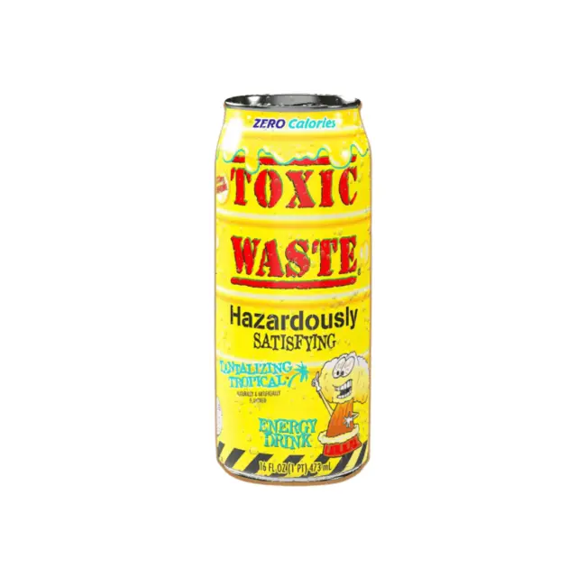 Toxic Waste Energy Drink Zero Calories Tantalizing Tropical 473ml