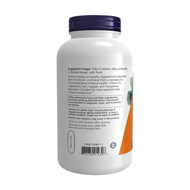 Now Foods Calcium Citrate 3