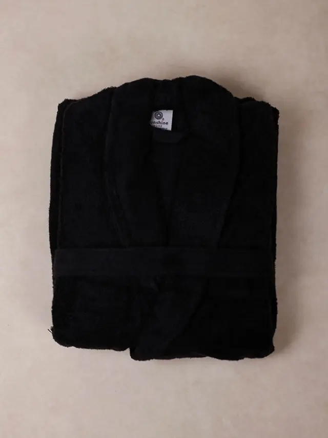 Μπουρνούζι Sato Black Small Sunshine