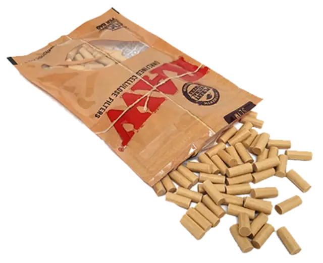 RAW Cellulose Φιλτράκια - Ακατέργαστης Κυτταρίνης Slim