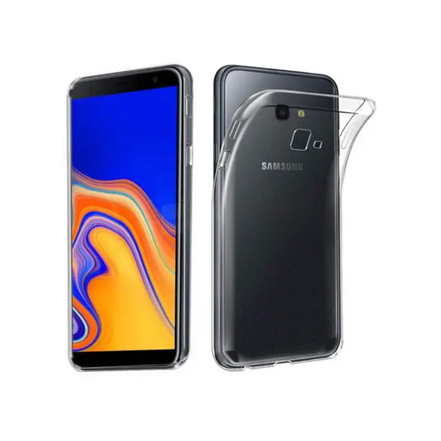 Θήκη Σιλικόνης Ultra Slim Silicone Case Για Samsung Galaxy J4 Plus 2018 Διάφανη 3
