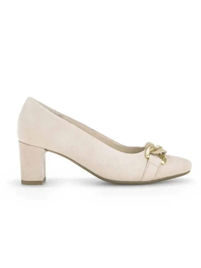 Gabor Γόβες Γυναικείο δέρμα Nubuck Μπεζ GAB/22151 33-OAK - 41 3