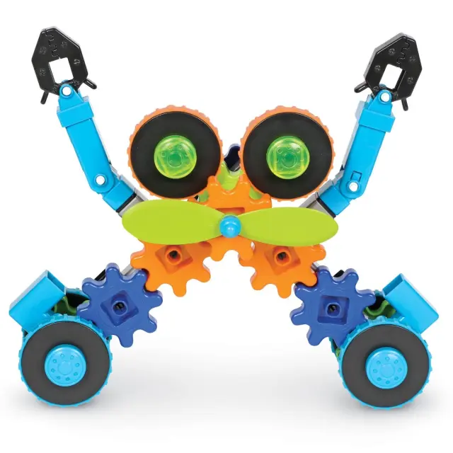 Learning Resources Εκπαιδευτικό Παιχνίδι Gears! Gears! Gears! Robots in Motion Building Set για 5+ ετών LER 9228 2