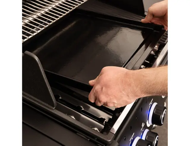 Μαντεμένια πλάκα ψησίματος Broil King για Crown/Baron Series με 2 όψεις και διαστάσεις 44x33cm11943