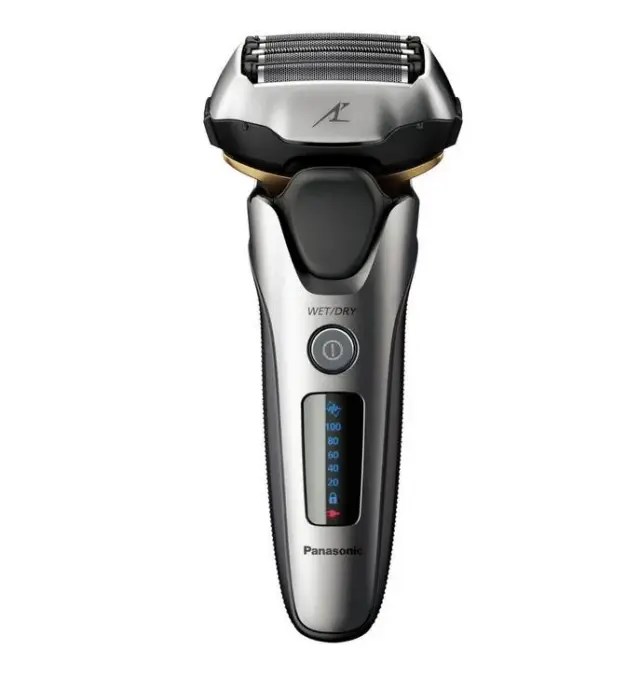 Επαναφορτιζόμενη Ξυριστική Μηχανή Panasonic ES-LV69-S803 με αυτονομία μπαταρίας 50 λεπτά και 5 λεπίδεςES-LV69-S803