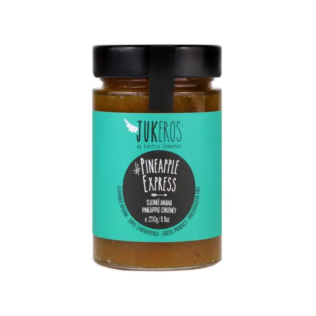 Chutney Ανανά με Κάρυ & Κουρκουμά – Jukeros – 250gr 5214002529246