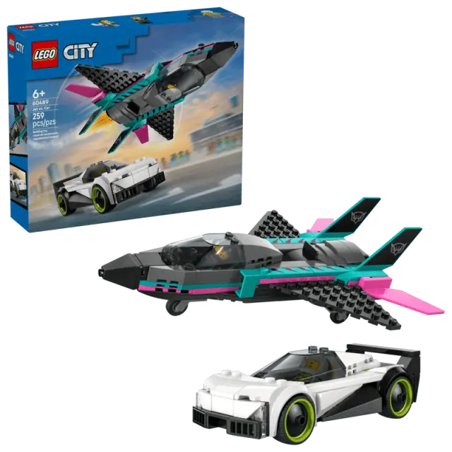 Lego City Jet Plane Vs. Racing Car (60489) (LGO60489) 2