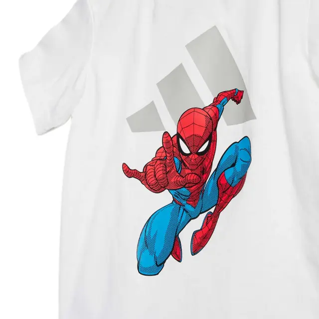 adidas Sportswear Infant's Marvel Spider-Man Tee Set Άσπρο - Κόκκινο JF3629 (adidas Sportswear) 2