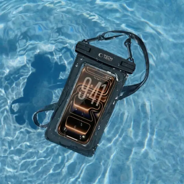 Tech-protect Uwc7 Universal Waterproof Floating Case 6.9 Inch Black 3