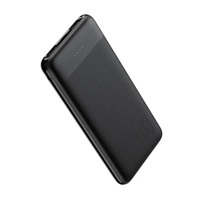 Veger A11S Power Bank 10000mAh 20W με 2 Θύρες USB-A και Θύρα USB-C Power Delivery / Quick Charge 3.0 Μαύρο