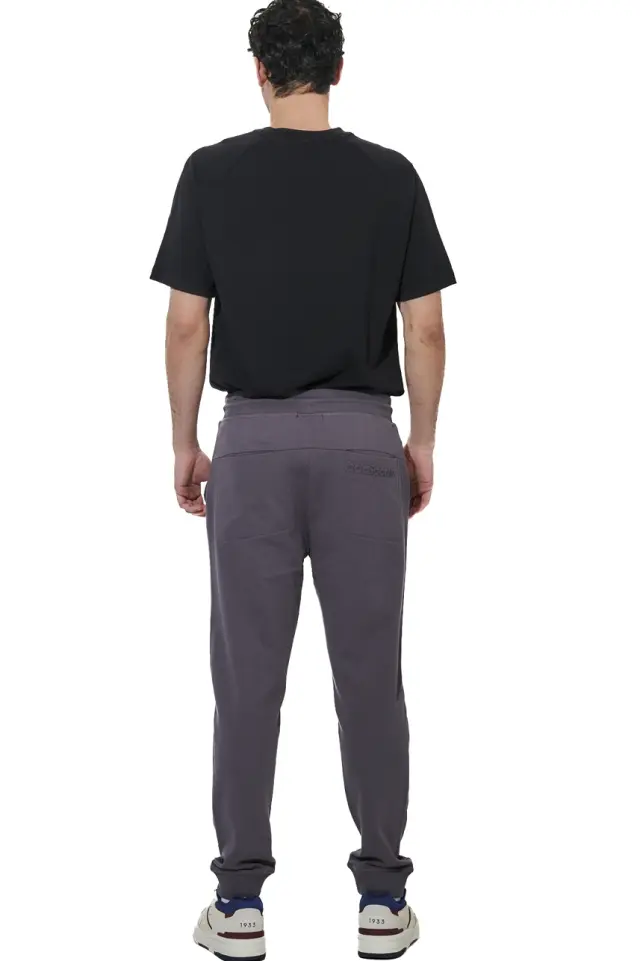 Body Action Men's Tapered Sweatpants 023626-01-03B - S 3
