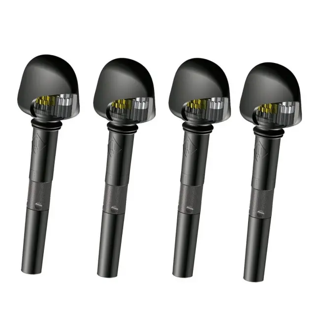 Wittner 270111M Finetune-Pegs Βιολιού 4/4 - 3/4 Μαύρο (Σετ 4 τμχ)