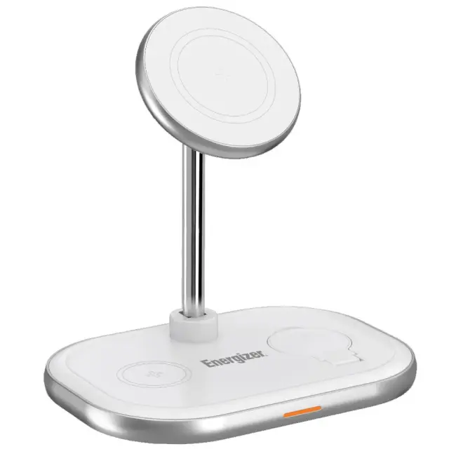 Ασύρματος Φορτιστής 3 σε 1 Energizer WCP303 15W Fast Charge USB-C Λευκός 3