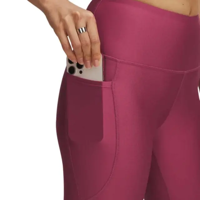 Under Armour Women's HeatGear Hi Ankle 7/8 Tight Ροζ Σκούρο 1365335-659 (Under Armour) 3
