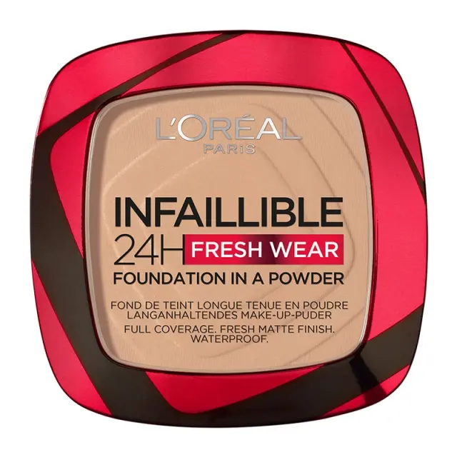 L'Oreal Infaillible 24h Fresh Wear Make-Up in Powder Form 9g | Απόχρωση 120 Vanilla