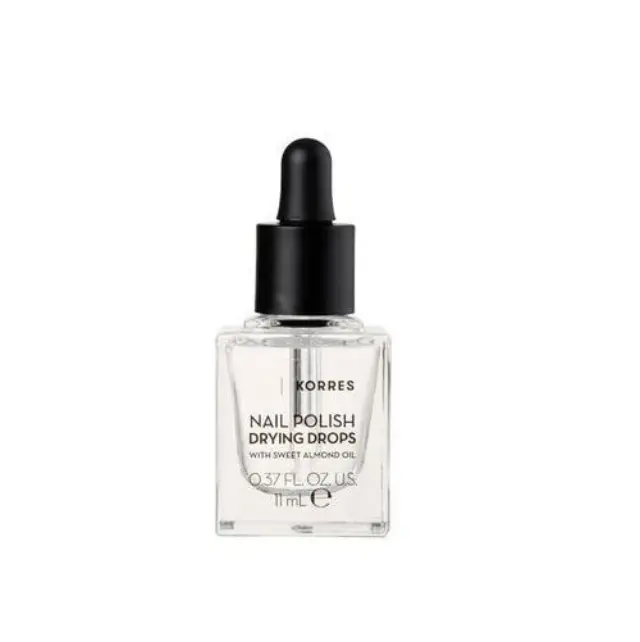 Korres Nail Polish Dry Drops Σταγόνες για Στέγνωμα Βερνικιού με Αμυγδαλέλαιο, 11ml