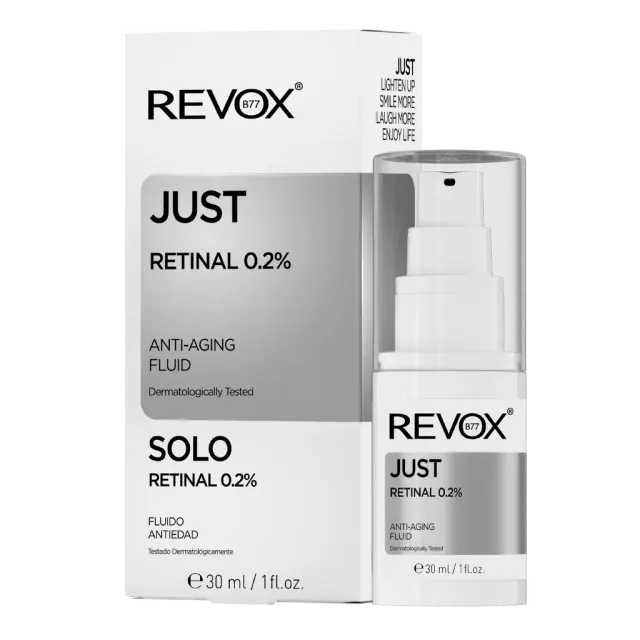 Revox B77 Just Retinal 0.2% Fluid Αντιγηραντικό Serum Προσώπου με Ρετινάλη 30ml
