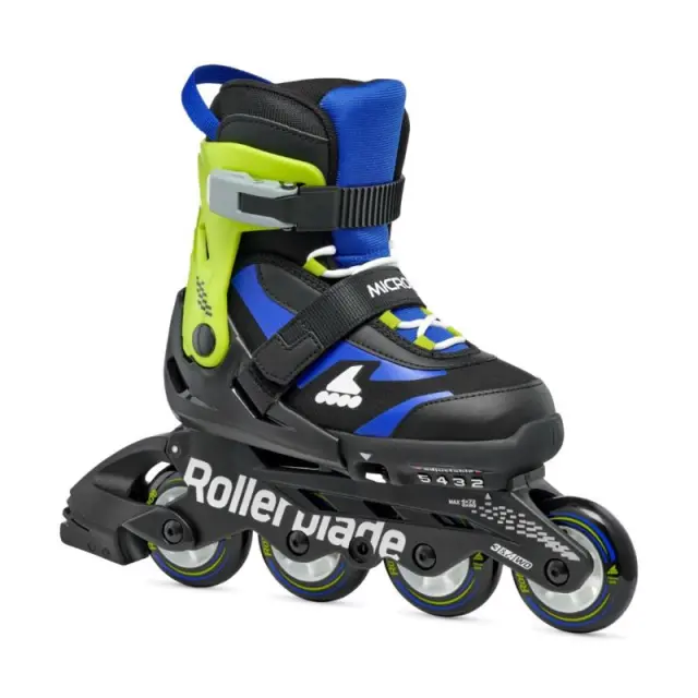 ROLLERBLADE Microblade Αυξομειούμενα Πατίνια - Μαύρο/Μπλε Μαύρο-Μπλε 2