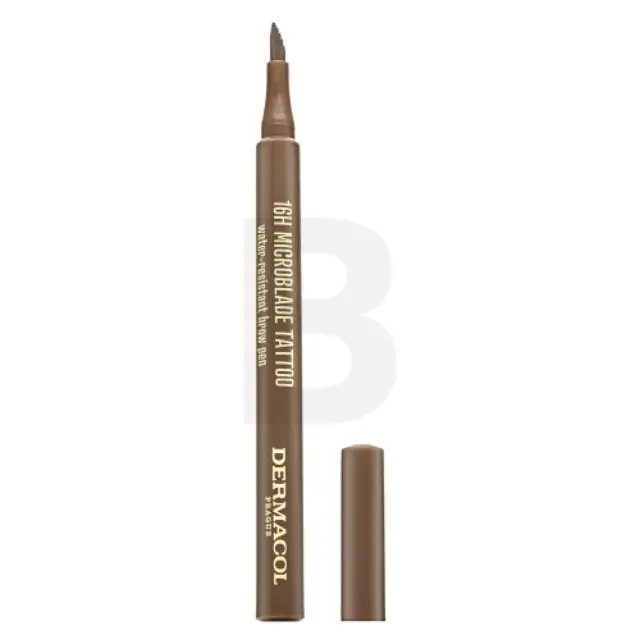 Dermacol 16H Microblade Tattoo Water-Resistant Brow Pen Eyebrow fixer 01 1 ml