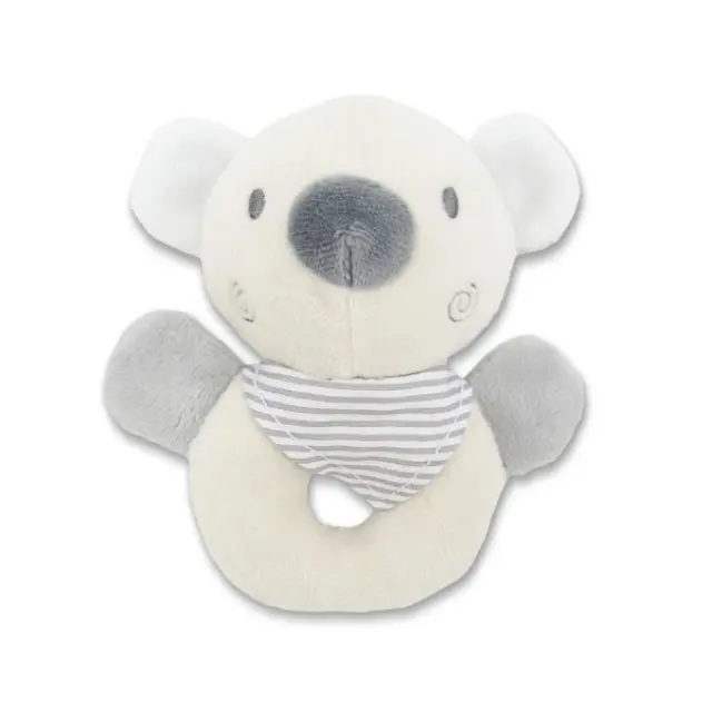 Lorelli Μαλακή Κουδουνίστρα Bear Beige Natural 10191330008