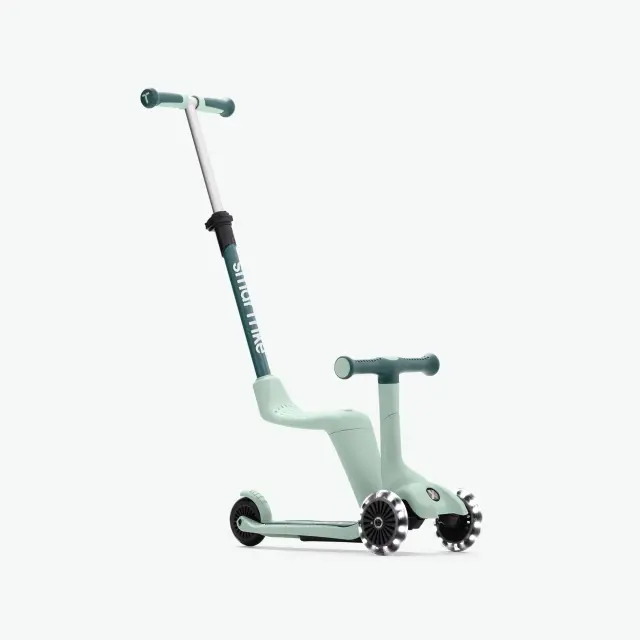 SmarTrike Xtend Mini-Ride Τρίτροχο Πατίνι 4 σε 1 με Κάθισμα Green 12+ Μηνών 2