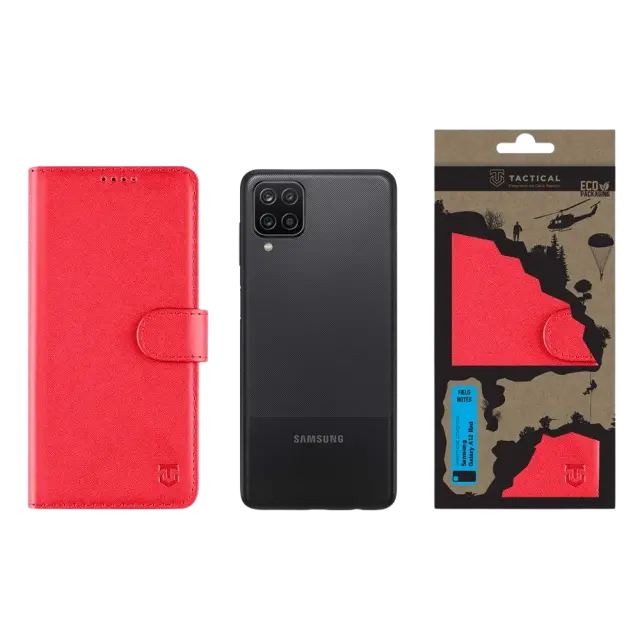 Tactical Field Notes for Samsung Galaxy A12 Red 3