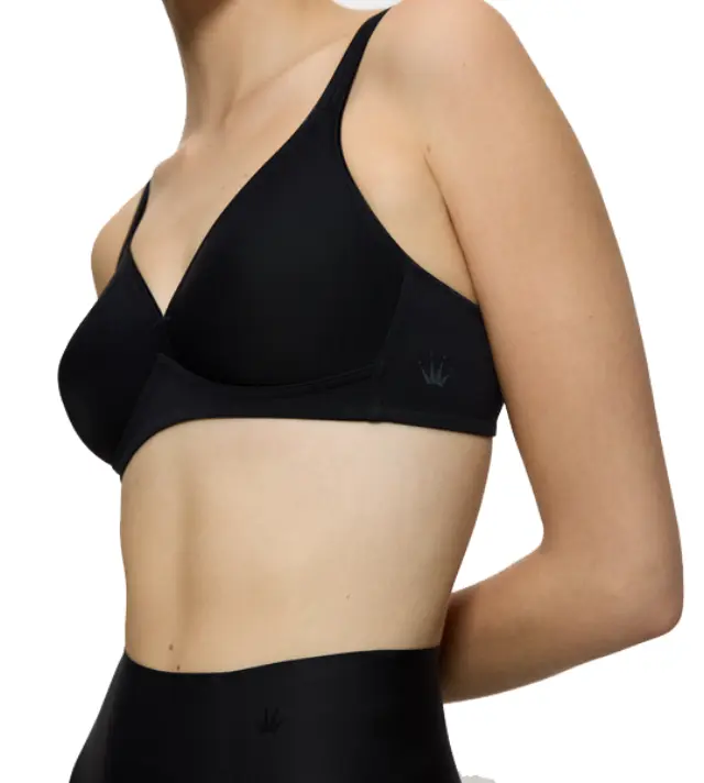 Triumph Γυναικείο Σουτιέν Modern Soft Cotton N, Χρώμα Μαύρο - 100E 2