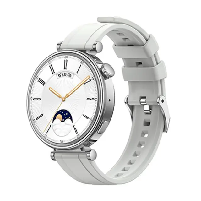 Smartwatch με οθόνη AMOLED 1.32\" σε ασημί χρώμα