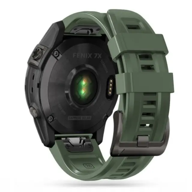 Tech-Protect® Iconband Λουράκι Σιλικόνης για Garmin Fenix 5/6/6 Pro/7/8/9 (47mm)- Army Green