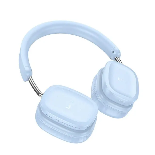 Hoco Ασύρματα Over Ear Ακουστικά Μπλε W51 2