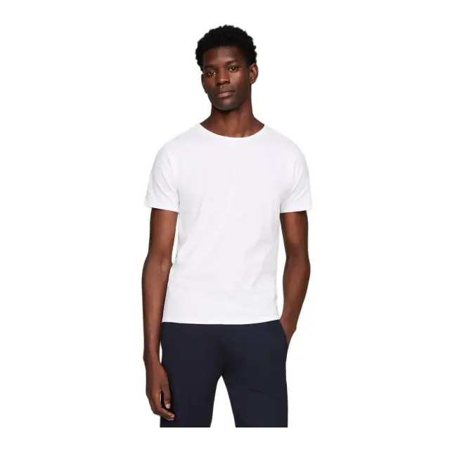 Tommy Hilfiger Ανδρικό Φανελάκι Κοντό Μανίκι Premium Essential Stretch - Τριπλό Πακέτο, Χρώμα Μαύρο-Λευκό-Γκρι - M 2