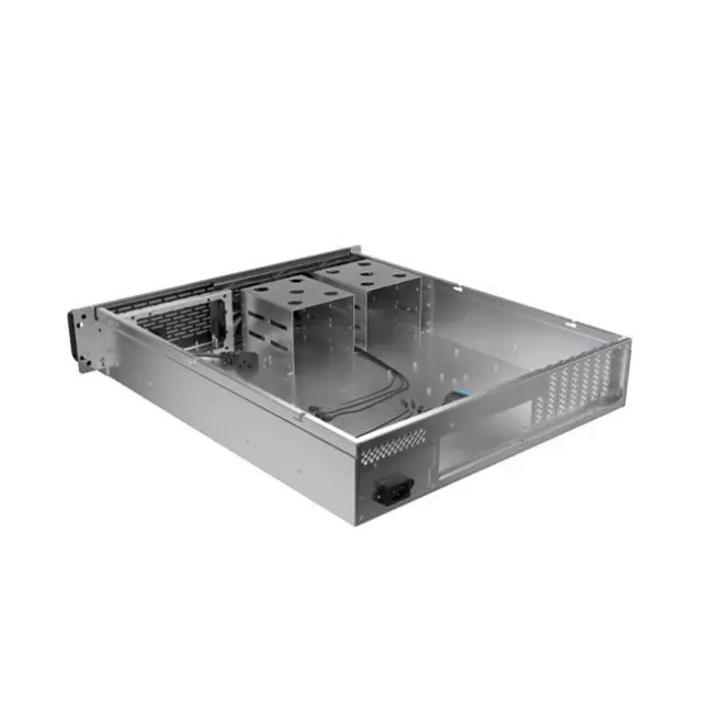 Lanberg Rackmount Server Chassis ATX 520/12 19" 2U (SC01-5202-12B) 2