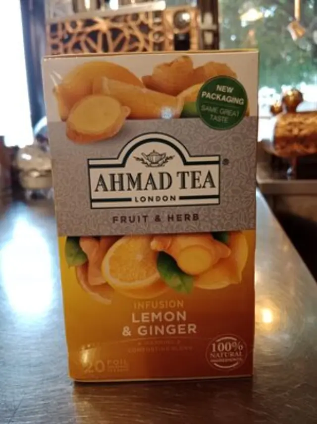 Ahmad Tea LEMON & GINGER (Fruit & Herb) - 20 φακελάκια