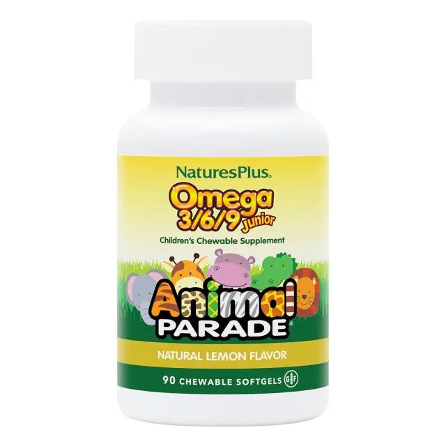 ANIMAL PARADE OMEGA 3/6/9 JUNIOR 90 softgels