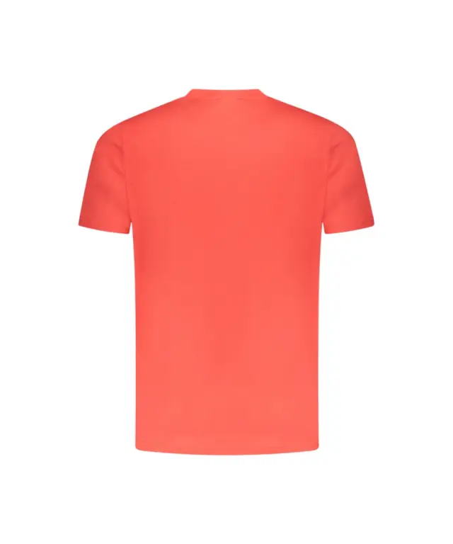 Cavalli Class - Ανδρική Μπλούζα T-Shirt Κοντομάνικη Short Sleeve TXT61AJD060-02000 Κόκκινο 3