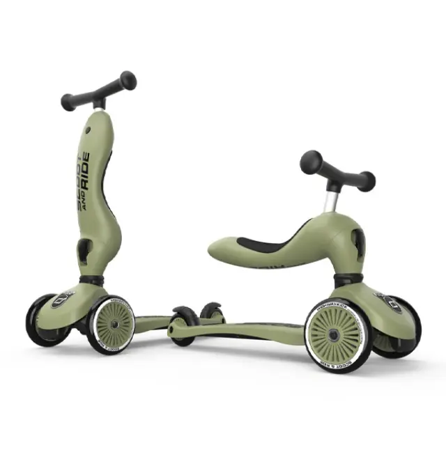 Scoot & Ride Παιδικό Πατίνι Highwaykick 1 για 1-5 ετών Olive 00001 3