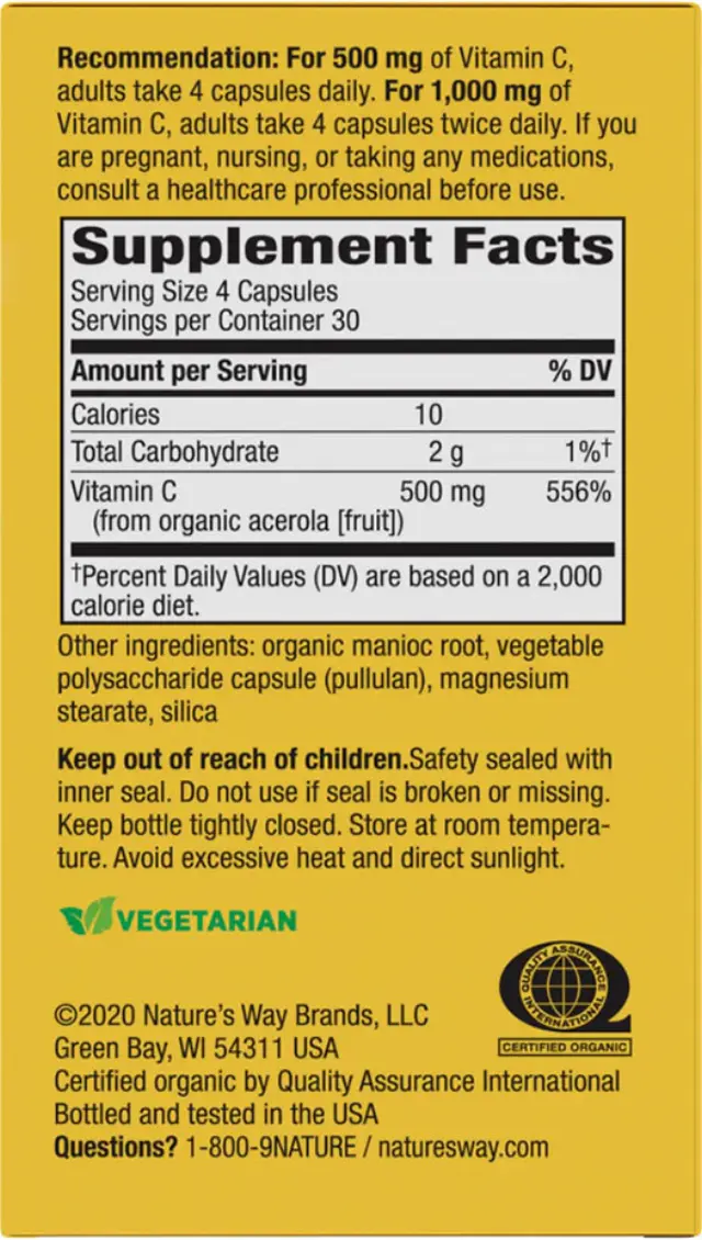 Nature's Way Alive!® Fruit Source Vitamin C 2