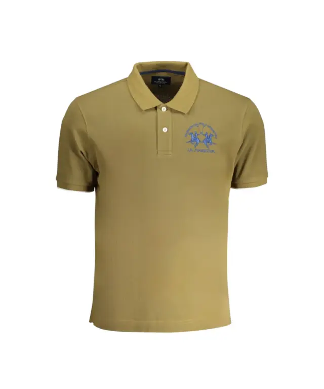 La Martina - Ανδρικό T-Shirt Polo YMP001-PK001-03197 Λαδί - S