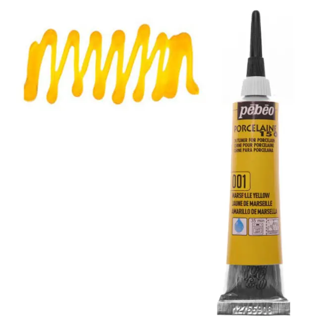 Pebeo Περίγραμμα Porcelaine 150 - 001 Marseille Yellow - 20ml
