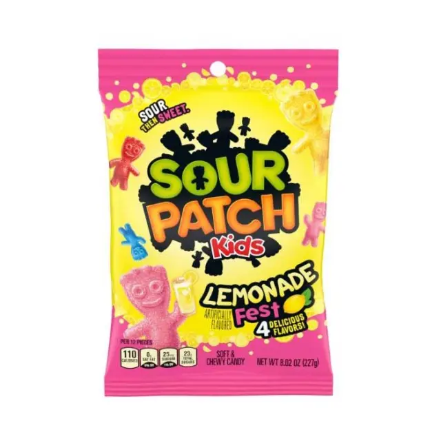 Sour Patch Kids Lemonade Fest 227gr