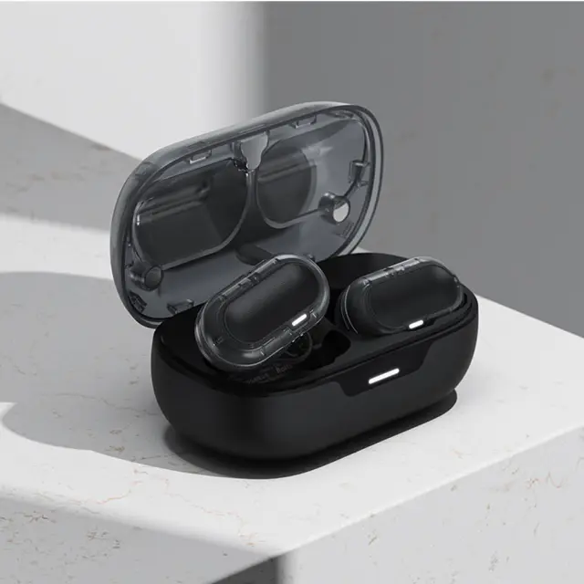 Wireless Earphones Hands Free Acefast FA003 TWS v5.3 550mAh 8hr Λειτουργίας 4-Mic ENC Τεχνολογία IPX4 και Ασύρματη Φόρτιση Μαύρα 3