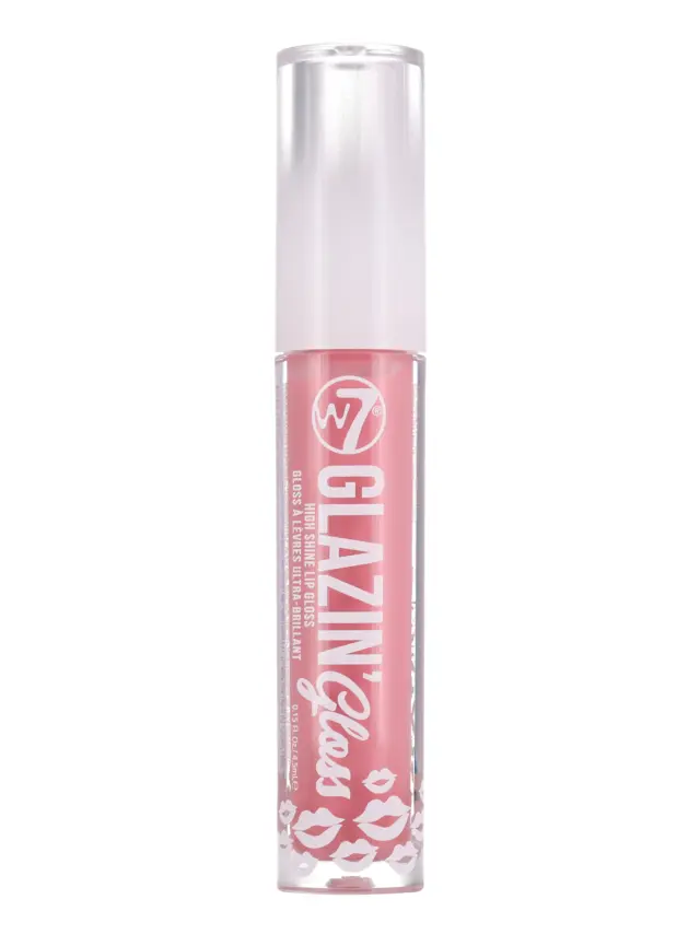 Glazin' Gloss High-Shine Lip Gloss Pink Boost W7