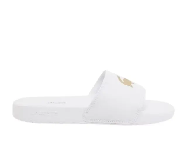 Γυναικείες Παντόφλες Slides Lacoste 751CFA0003ALM Λευκές Άσπρο - 39,5