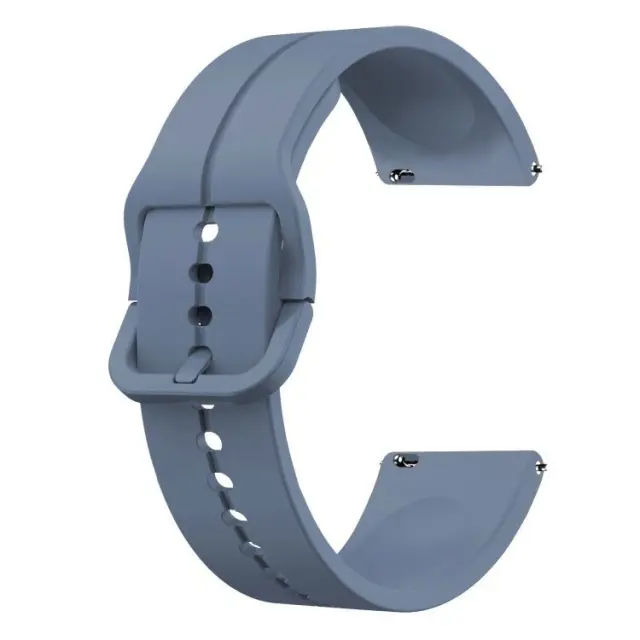 Ανταλλακτικό Λουράκι Σιλικόνης για Garmin Forerunner Sq2 (Fits All 20mm)-Blue OEM