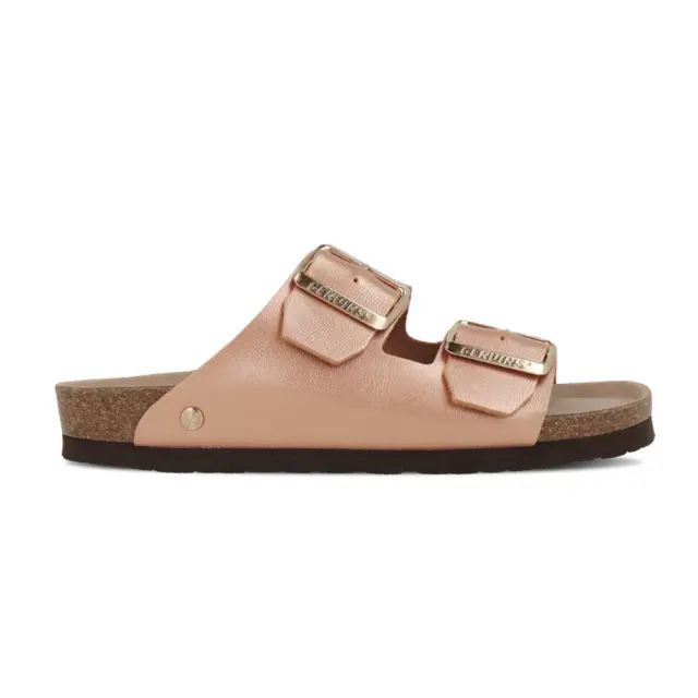 Genuins Πέδιλα Γυναικείο Vegan Peta Μπεζ GEN/HONOLULU SHINY G106206 SALMON - 36
