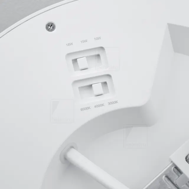 TAMO Χωνευτό Φωτιστικό Οροφής LED Μαύρο IP54 Ρυθμιζόμενο 10–18W 3000K–6500K 2