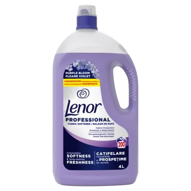 Lenor Mαλακτικό Professional Purple Bloom 4Lt (200 Mεζούρες)