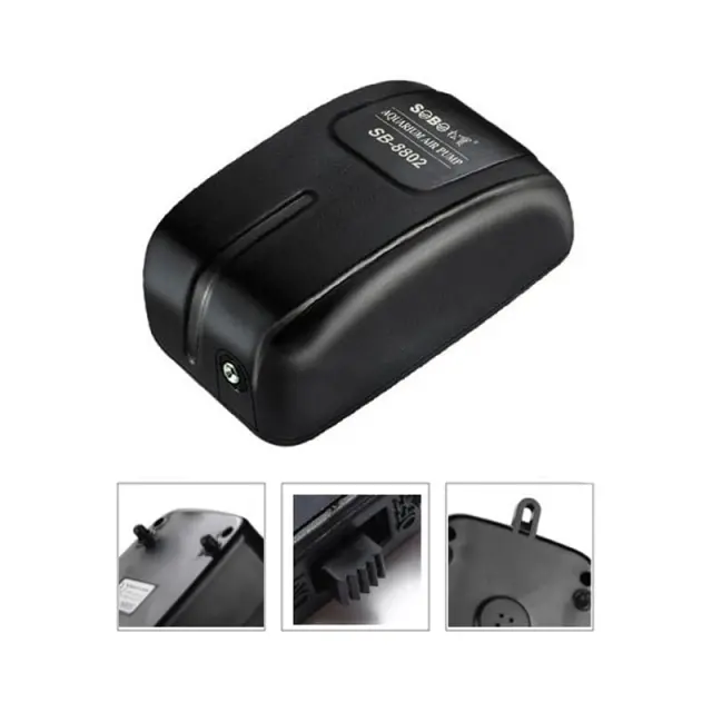 Sobo Αεραντλία Ενυδρείου SB-8802 - Aquarium Air Pump 81029 3