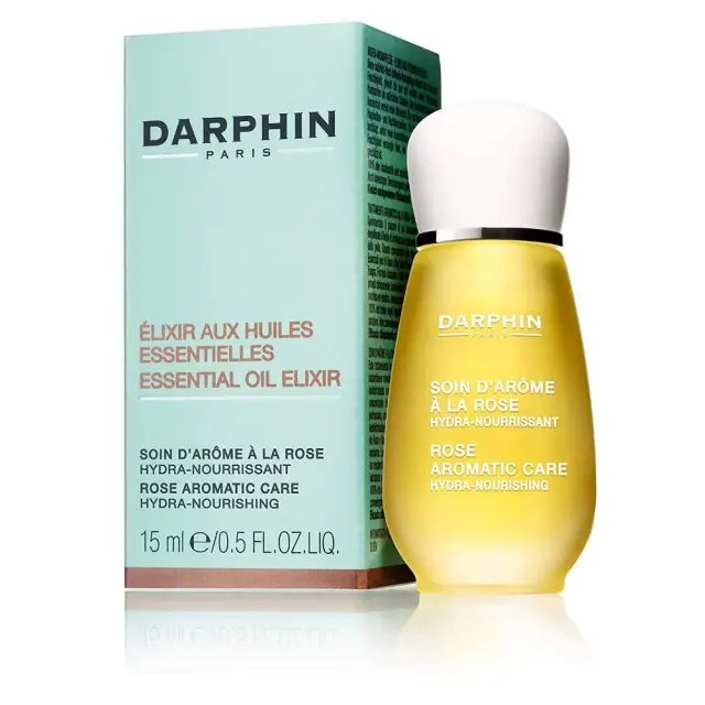 Darphin Essential Oil Elixir Rose Ελιξίριο Αιθέριου Ελαίου για Ενυδάτωση Προσώπου, 15ml
