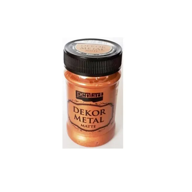 Dekor Metal (μεταλλικό κιμωλίας) Pentart 100 ml, Bronze